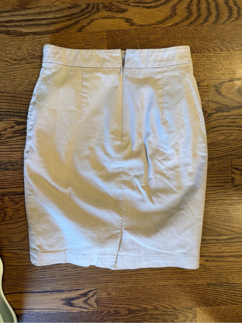 Ann Taylor Cream Pencil Skirt